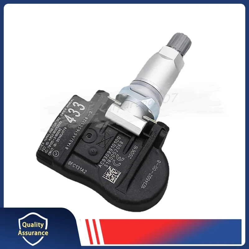 TPMS Ÿ̾ з , 2014-2022 ׽  S Ÿ̾  ýۿ з , 1034602-00-B, 433MHZ, 1034602-00-A, 4 