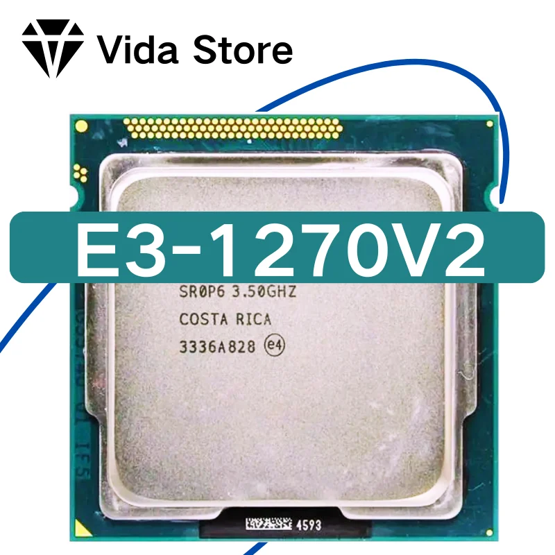 

Xeon Processor E3-1270 V2 e3-1270 V2 E3 1270 V2 Quad-Core Processor LGA1155 Desktop CPU