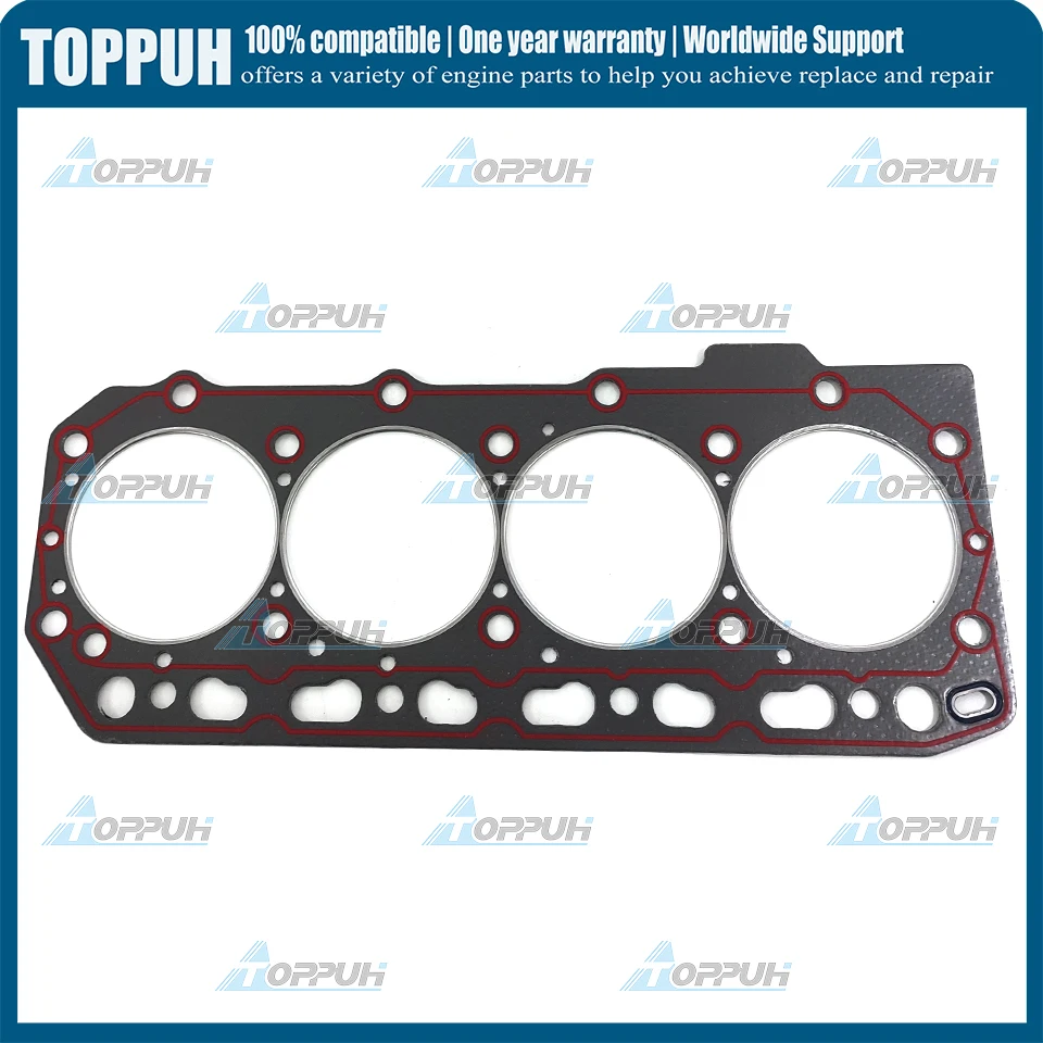 4TNV86 33-4122 33-5056 New Cylinder Head Gasket for Thermo King TK486 TK486V Yanmar 4TNV86 (Graphite)