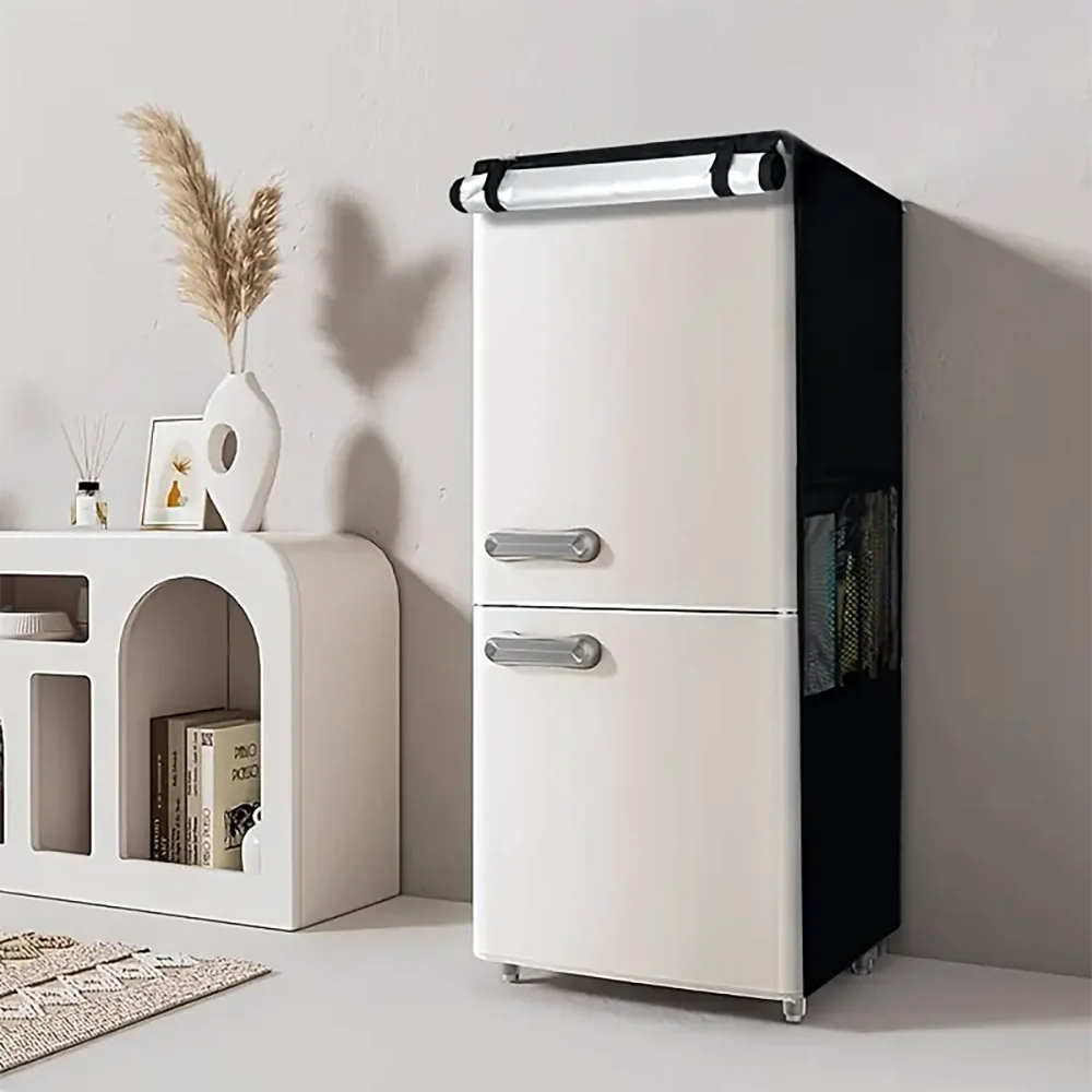 Waterproof Upright Freezer Cover  Dustproof, Sun-Proof, Compact Mini Refrigerator Protector for 5-7.5 Cubic Outdoor Freezers