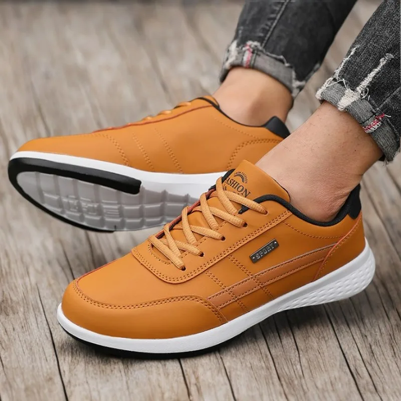 Men's Tennis Korean Edition Lightweight Fashion Sneakers Designer Luxury Shoes 2025 Zapatillas Hombre De Segu Social Shoe Male