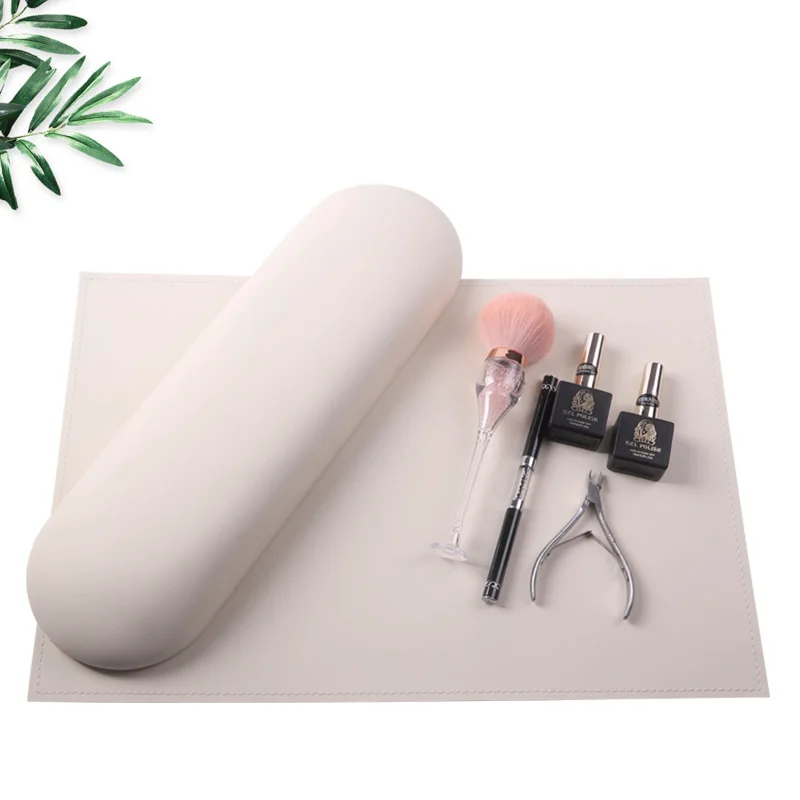 TSZS 1pc 6 Colors High Quality Leather Hand Pillow Rest Manicure Table Hand Cushion Pillow Holder Set Arm Rests Nail Art Tool 4