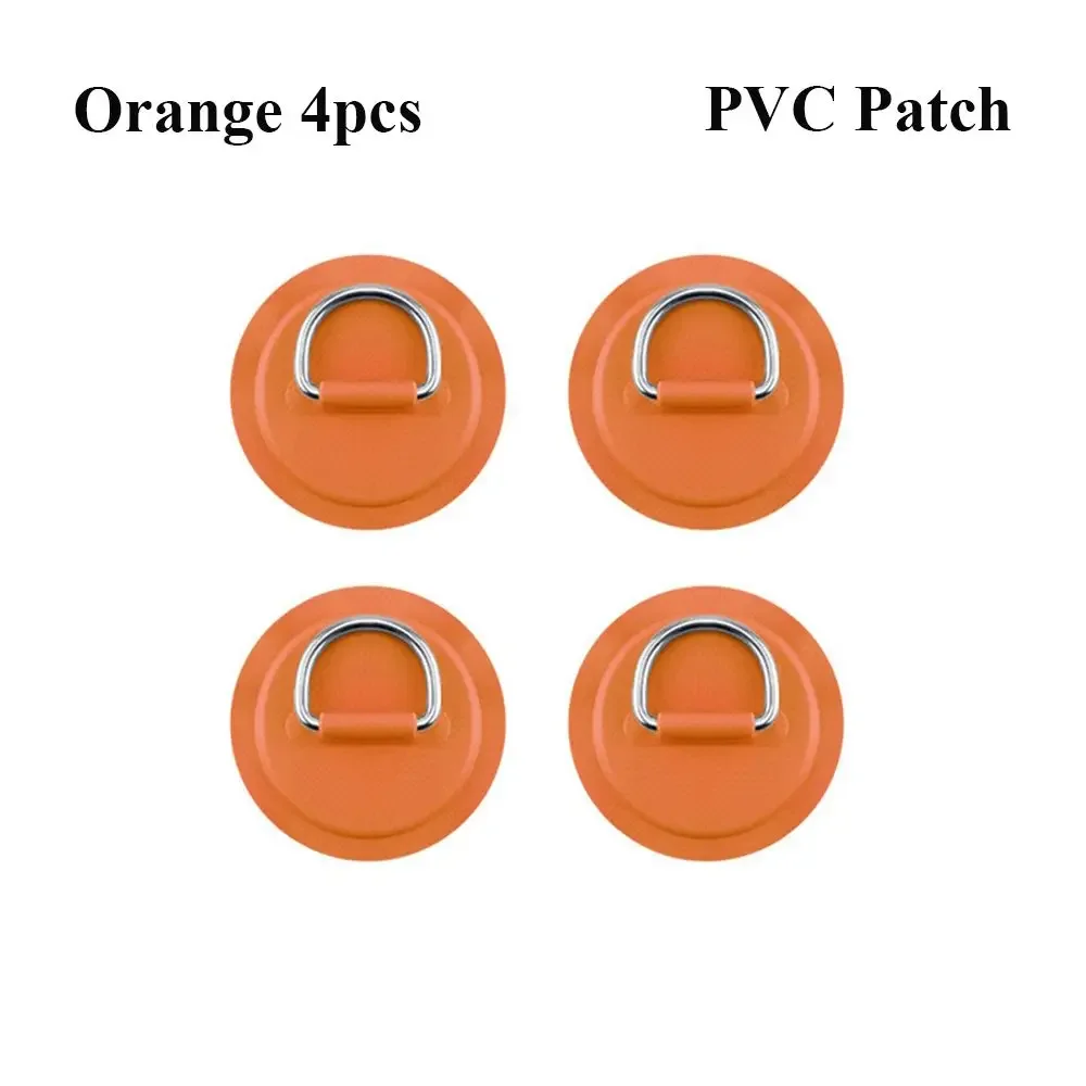 Surfboard Dinghy PVC Patch with Stainless Steel D-Ring and Bungee Rope Kit