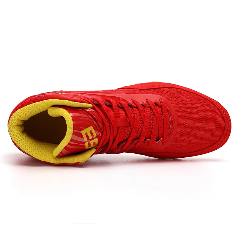 Professional Boxing Shoes for Mens Brand Designer Wrestling Shoes Men Top Quality Fighting Man Non-Slip Gym Training Shoe