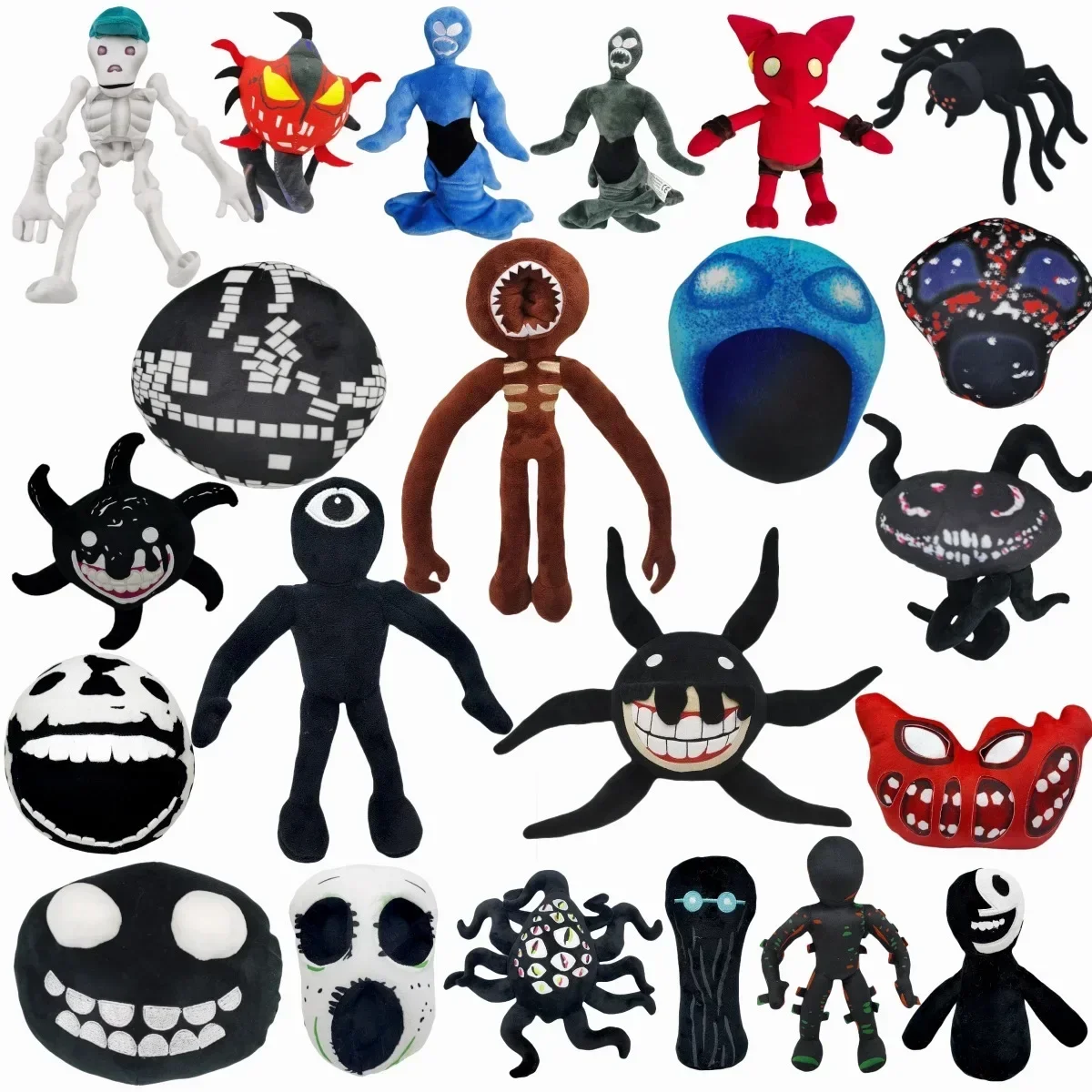 25/30Cm Porte Roblox Figure Escape The Door Bambole Di Peluche Rain Garden Of Ban Ban Peluche Morbidi Giocattoli Per Bambini Regali