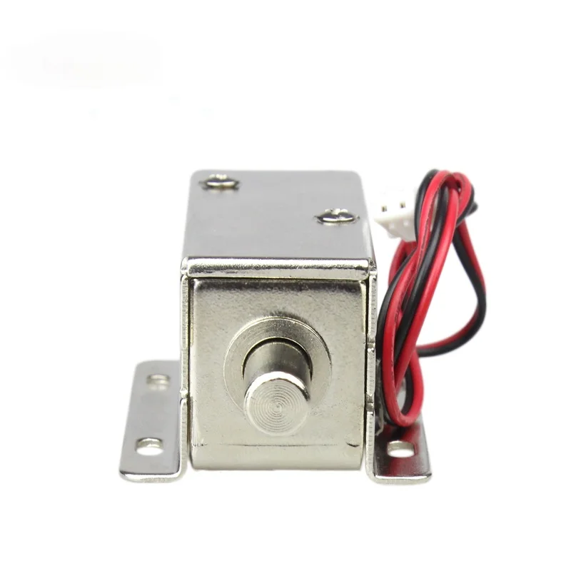 Mini Waterproof Electromagnetic Lock DC 12V Electric Latch Lock Small Electric Control Cabinet Door Lock Access Control