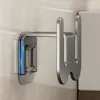 Simple Shoe Storage Rack Bathroom Slipper Rack Wall Mounted non Perforated Bathroom Door with Drainage Hook on The Back Wall 2