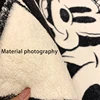 Mickey Mouse Disney Cushion Anime Bathroom Non-slip Mat Kawaii Faux Cashmere Absorbent Carpets Living Room Bathroom Mat Carpet 3