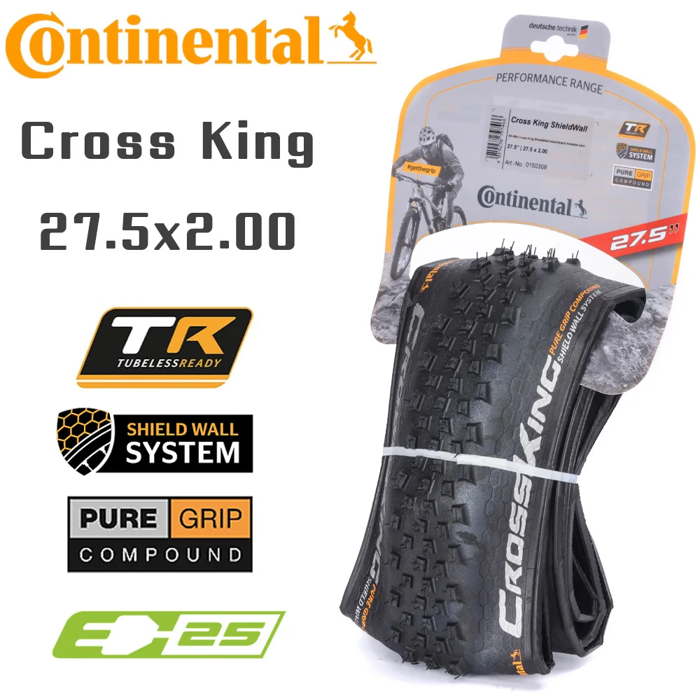 Plášť MTB - CONTINENTAL Cross King II Performance 27,5x2,6" - Kevlar