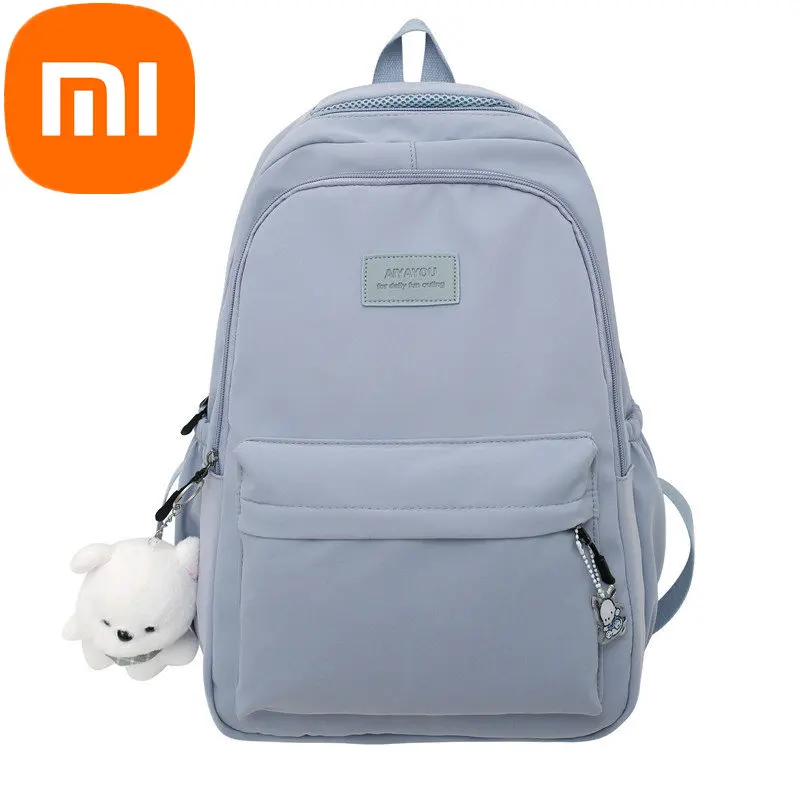 

Школьный ранец Xiaomi для женщин, женский рюкзак для старших классов, Вместительная дорожная сумка для компьютера