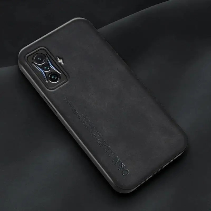 Premium Magnetic Leather Phone Case with Silicone Back Cover