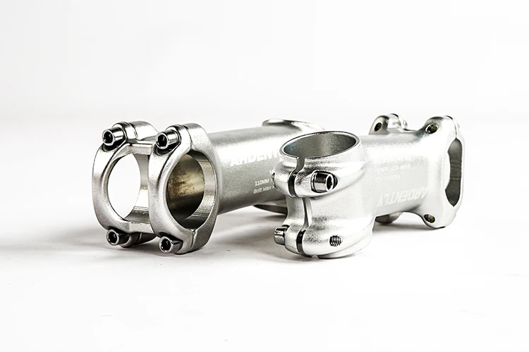 Hartnäckig Aluminium Fahrrads chaft 17 Grad fester Gang MTB Mountainbike Lenker Vorbau 31,8mm x 90 110mm Fahrrad zubehör – Detail 3