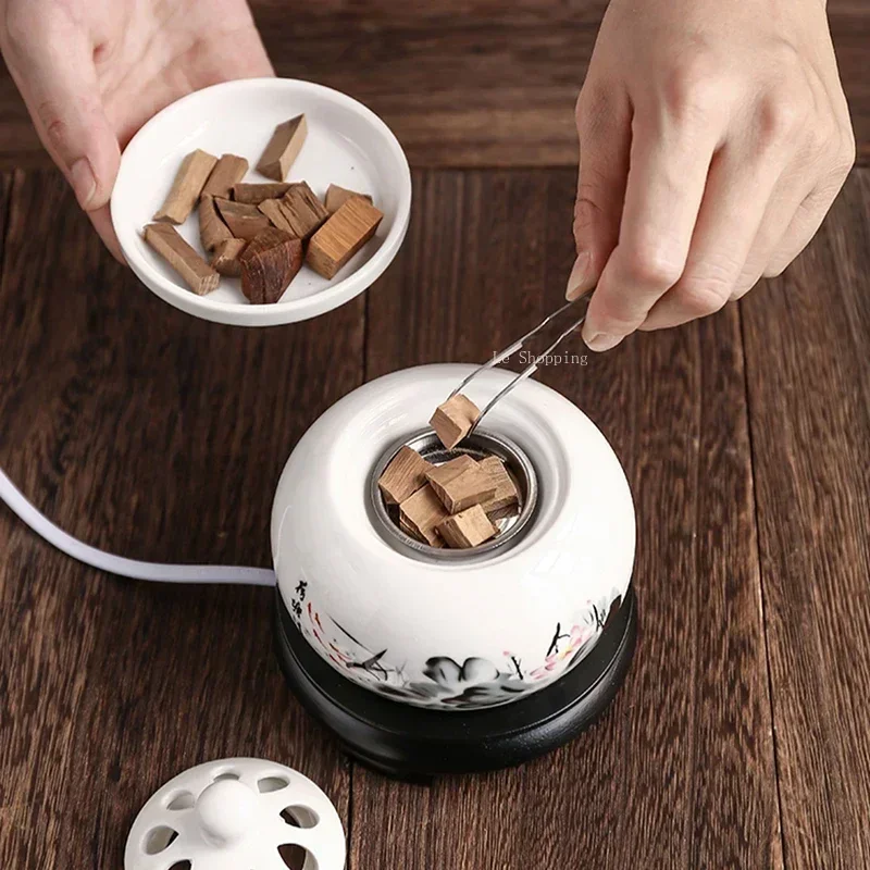 مبخرة إلكترونية مع تحكم في الوقت ودرجة الحرارة ، م...