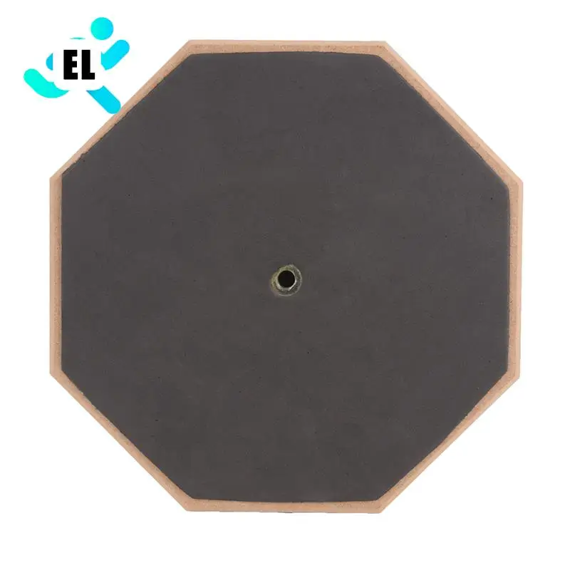 

Portable 8 Inch Rubber Wooden Dumb Drum Practice Training Drum Pad Music Instruments with Drum Sticks