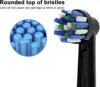 Cross Generic Electric Toothbrush Heads for Oralb Braun Crossact Toothbrushes Compatible with Most Oral-B Bases- Quality Action 6