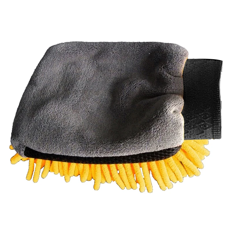 Car Washer Sponge Ultrafine Fiber Chenille Microfiber Car Care Detailing Brushes Washing Towel Auto Gloves Wash and Cleaning
