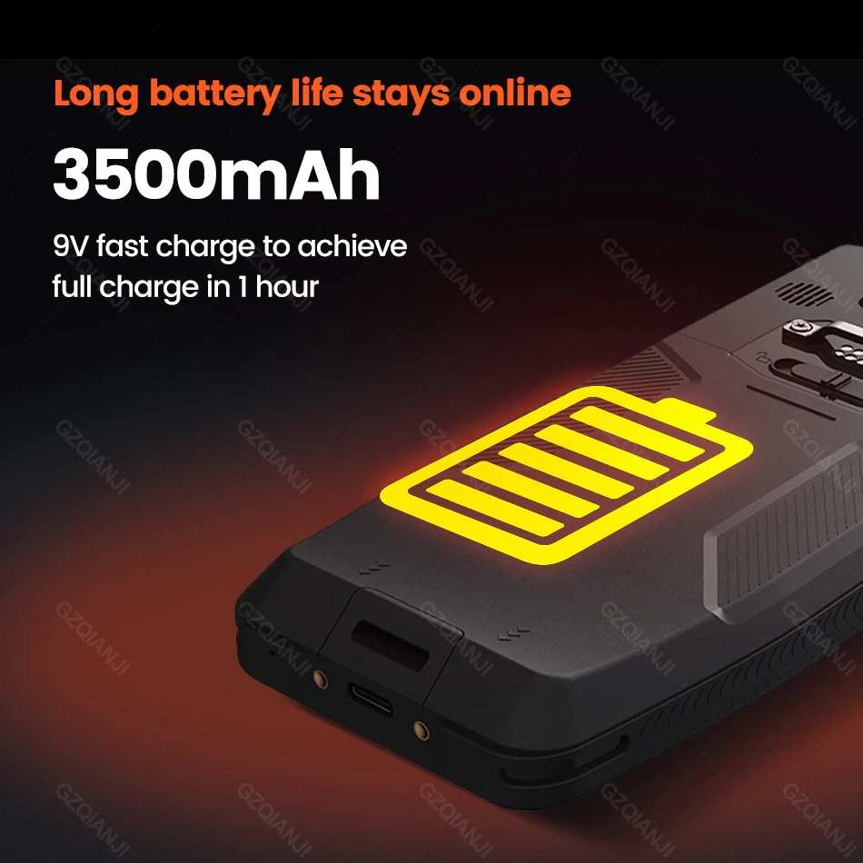 Android 12 Handheld Terminal Data Collector PDA 4G with 2D Barcode Scanner Wifi Bluetooth NFC Inventory Managemen 3G 32G