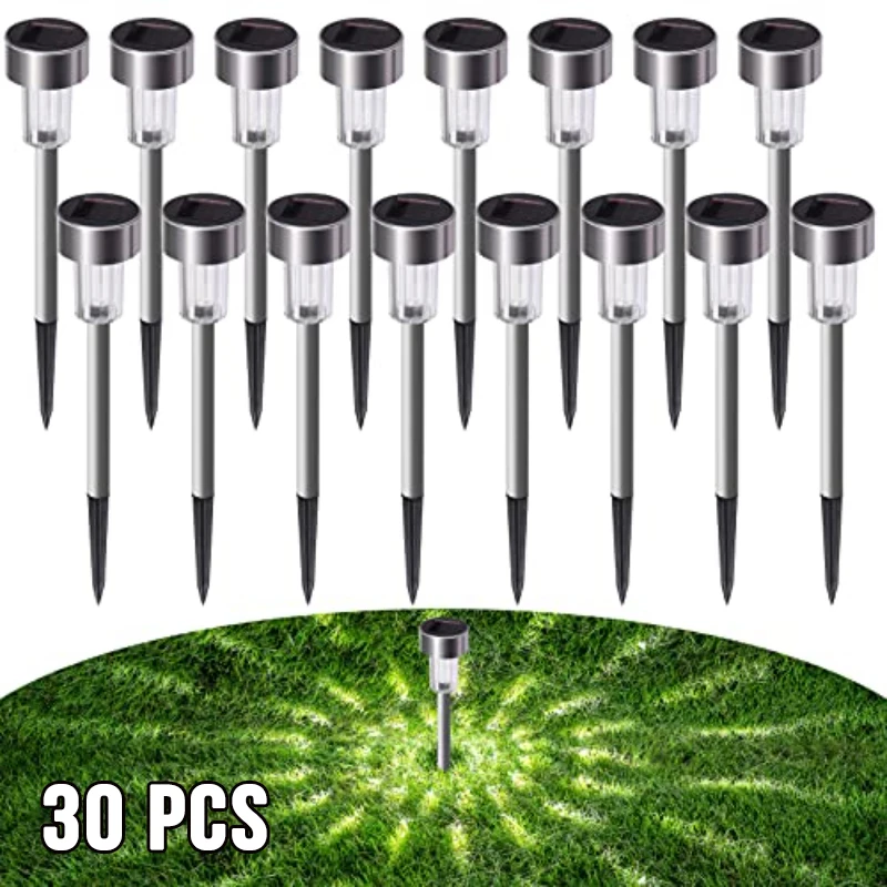 

Solar Outdoor Lights Garden Lights Solar Powered Lamps Lantern Waterproof Landscape Lighting Pathway Yard Lawn Garden Decoration