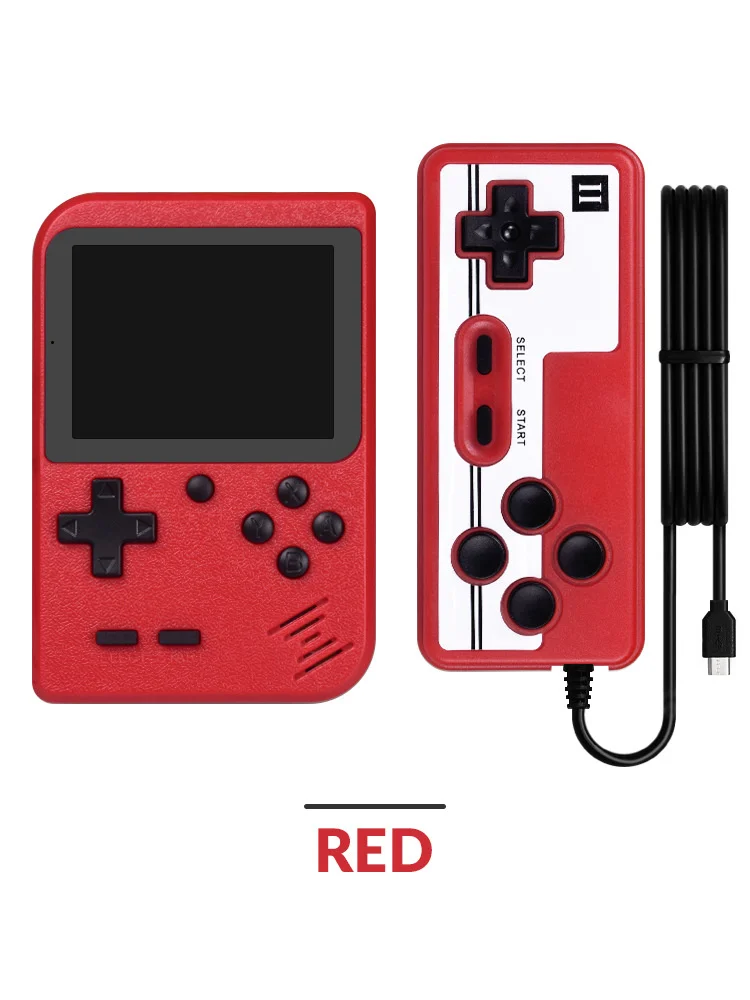 400 IN 1 Retro Video Game Console Handheld Game Player Portable Pocket TV Game Console AV Out Mini Handheld Player for Kids Gift