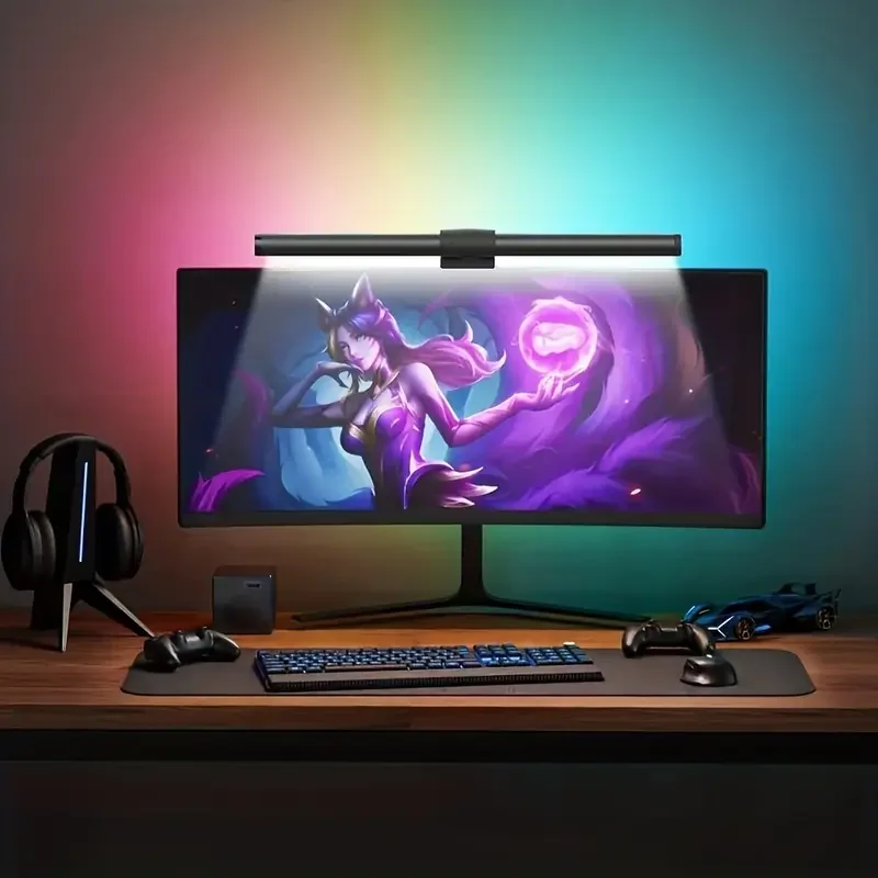 รูปสินค้า โคมไฟ LED ปรับสี 44 ซม. สำหรับคอมพิวเตอร์และอ่านหนังสือ