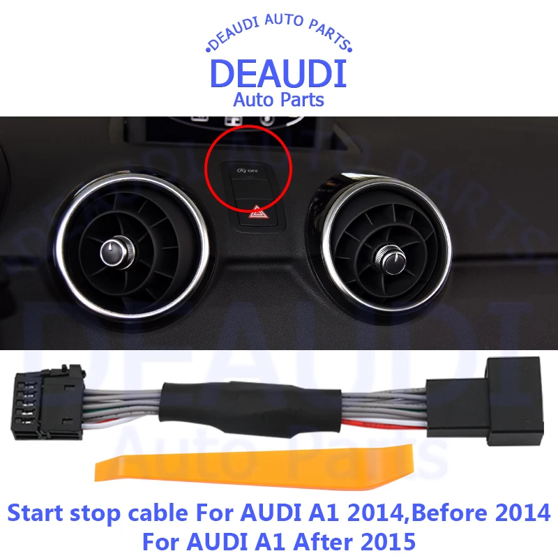 Per Audi A1 Prima Del 2014 Per Audi A1 Dopo Il 2015 Auto Stop Start Sistema Motore Off Dispositivo Sensore Di Controllo Spina Stop Cancel Cable