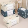 Hot Selling 3Pcs Thick Cotton Quilt Bag Waterproof Closet Wardrobe Organizer Quilt Clothes Storage Bag Storage Bags With Zipper 3