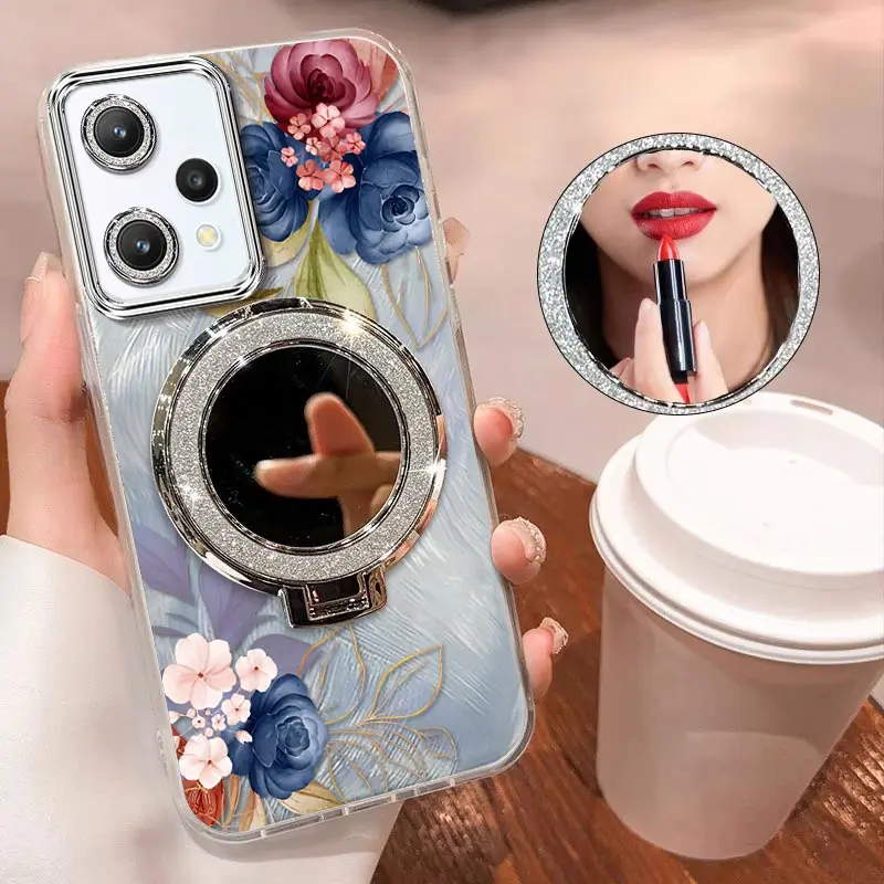 Blue Rose Bracelet Holder Phone Case Cover