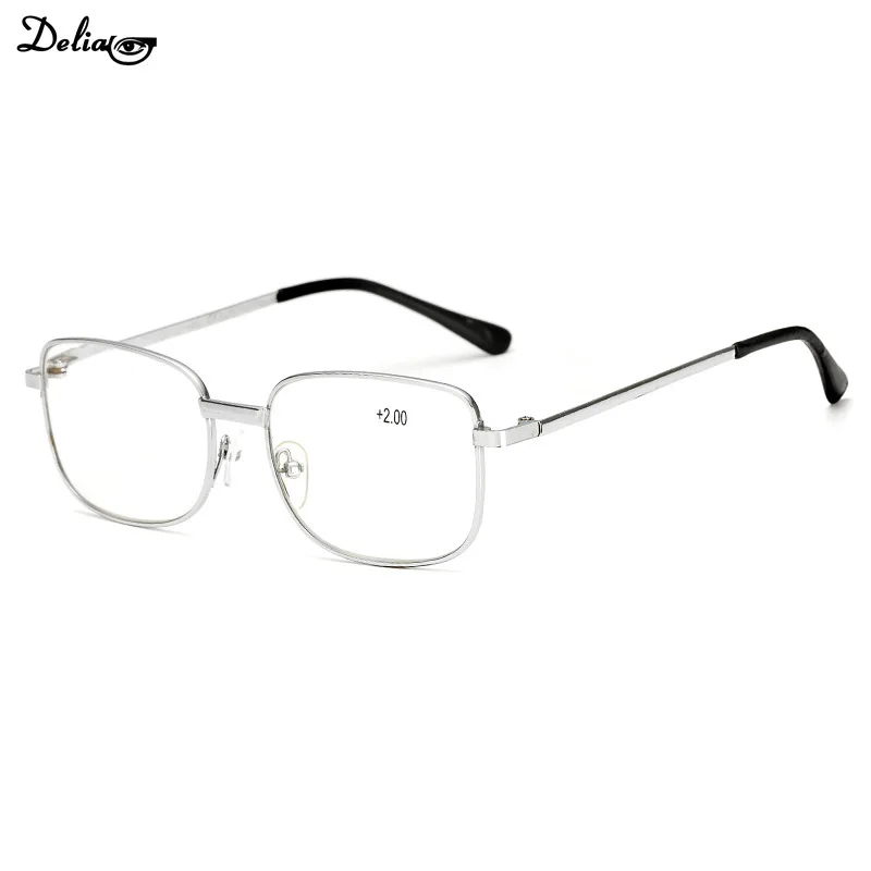 Óculos de leitura ultraleves para homens, óculos de lente clara, presente portátil para pais, óculos presbiópicos antifadiga, 2024
