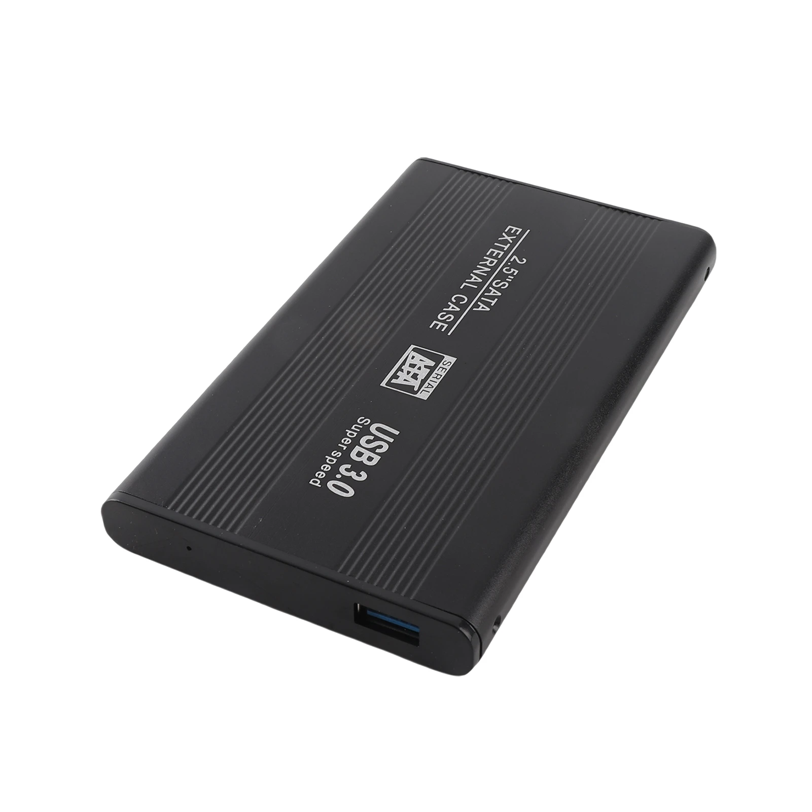 USB 3.0 SSD 외장형 휴대용 초고속 알루미늄 2.5인치 하드 드라이브 디스크 박스 인클로저 케이스(하드 디스크는 포함되지 않음) usb