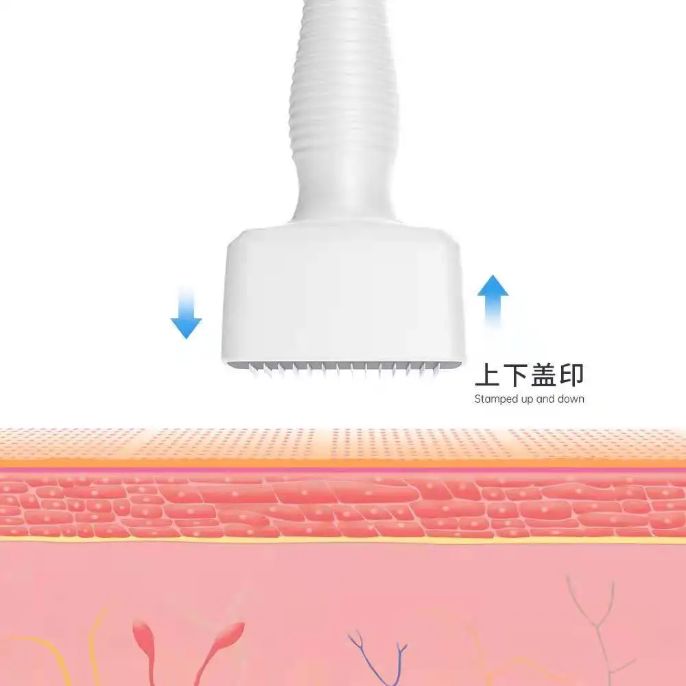Рисунок 5 - Регулируемая длина иглы DRS 140A Derma Stamp микроиглы