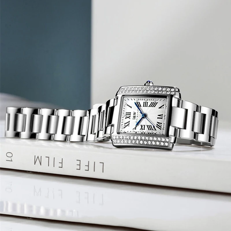 

CARNIVAL Luxury Quartz Watch Women Fashion Ladies Watches Waterproof Stainless Steel Business Casual Rome Dial Montre Femme New