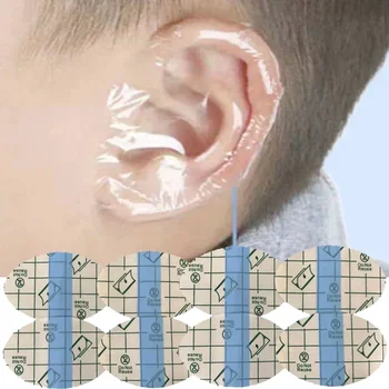 20/60/100pcs Baby Shampoo Ear Covers Waterproof Kids Shower Swimming Protection Ear Stickers Child Disposable Ear Cover 1