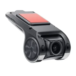 Enhanced HD Car DVR Dash Cam with ADAS and Voice Alarm System - 32G SD Card (DVR)