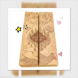 Home Decor Ornament Movie Cosplay Props Marauder Carte Mini Marauder Map Room Ornament 77x22cm Room Decor Anime Poster