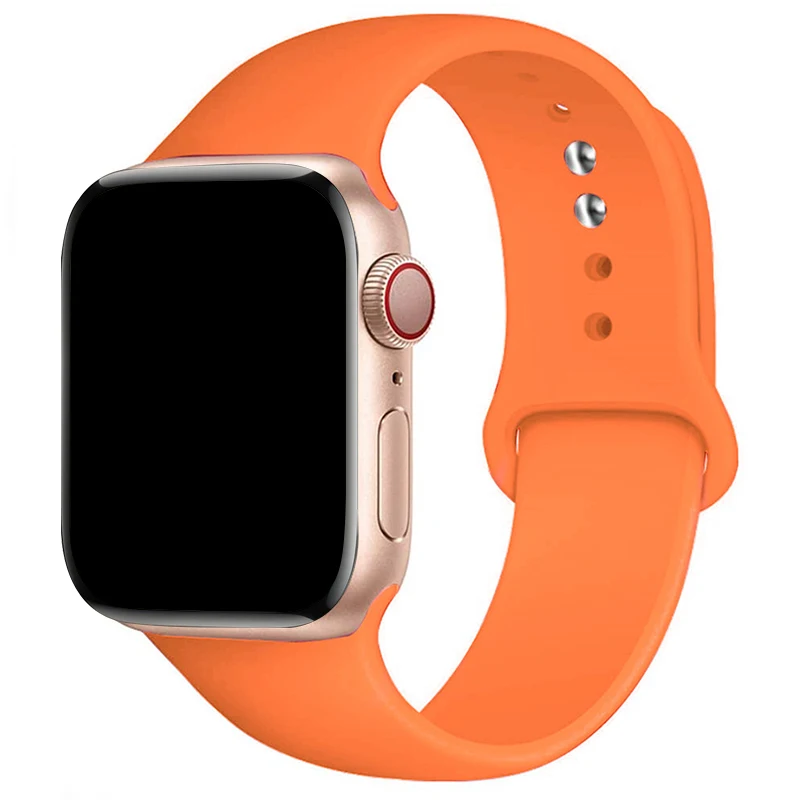 Silicone Sports Band for Smartwatch - Adjustable Loop Bracelet