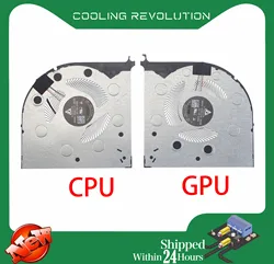 Ventilador de refrigeración de GPU para ordenador portátil, accesorio para Lenovo Legion 7-15IMHG05 7-15IMH05 C7-15IMH05 2020 modelo 5H40S20077 5H40S20076, DC12V