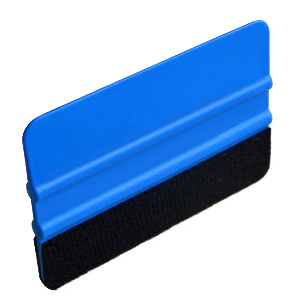 1Pc Car Felt Edge Vinyl Squeegee Car Vinyl Scraper Vehicle Window Tint Film Wrapping Squeegee Applicator Tool Auto Styling 6