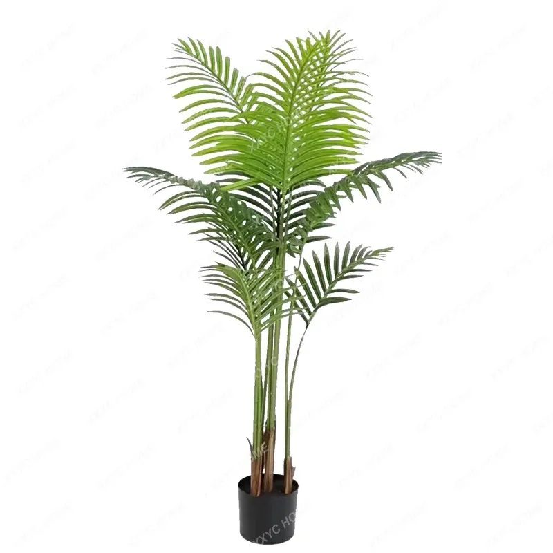 

Emulational Greenery Bonsai Areca Palm Bionic Plant Indoor Small Fake Trees Nordic Style Ground Bonsai Decorative Ornaments