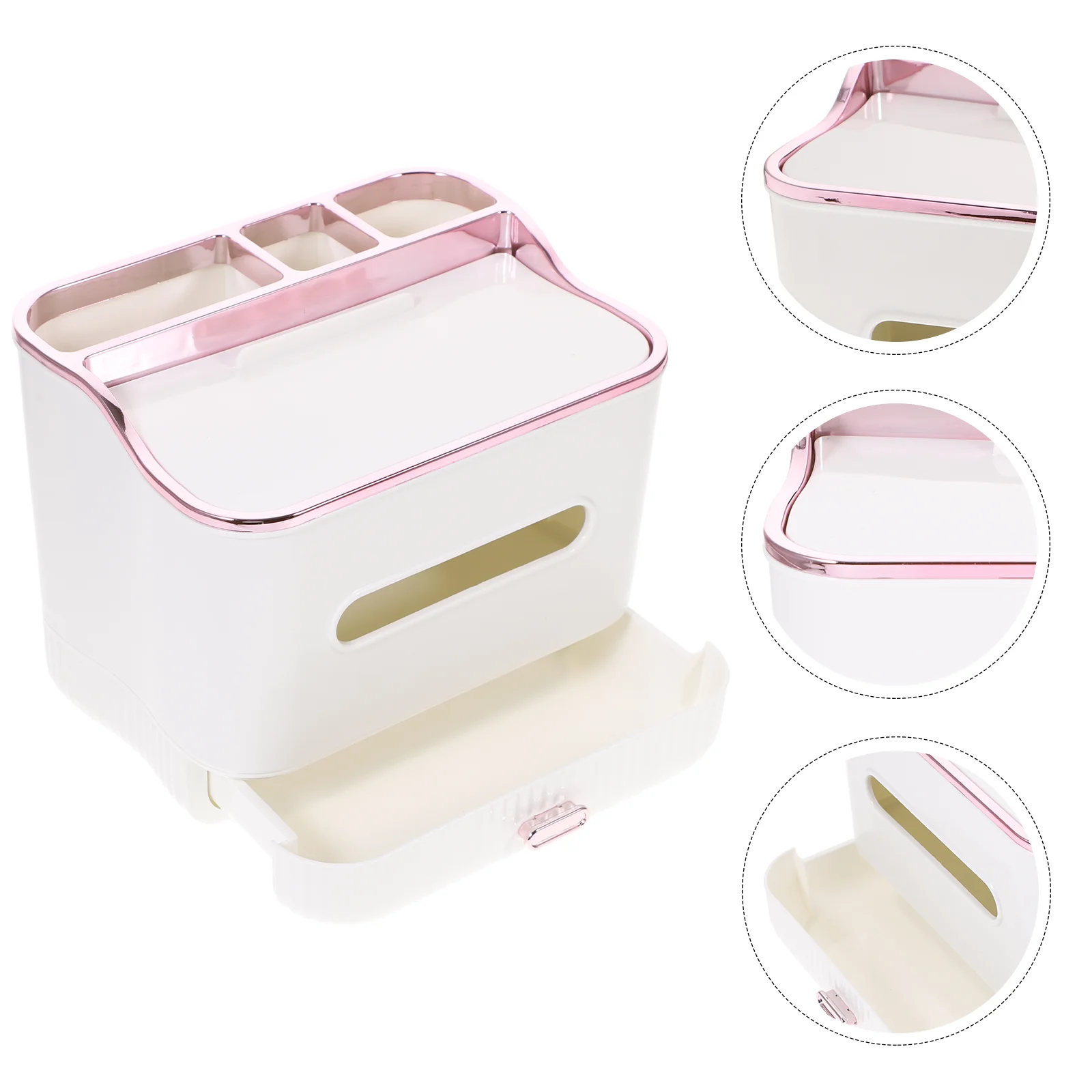 

Paper For Tissues Organizer Containers Desktop Holder Towel Living Room Storage Pp Remote Controller Boxes
