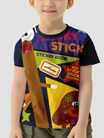 Cute Hey-D-DuggeeS 3D Print Baby Clothing 5 to 14 Years Male Outdoor Clothes for Children Boy Girl Child T-Shirt Top Shirts 2