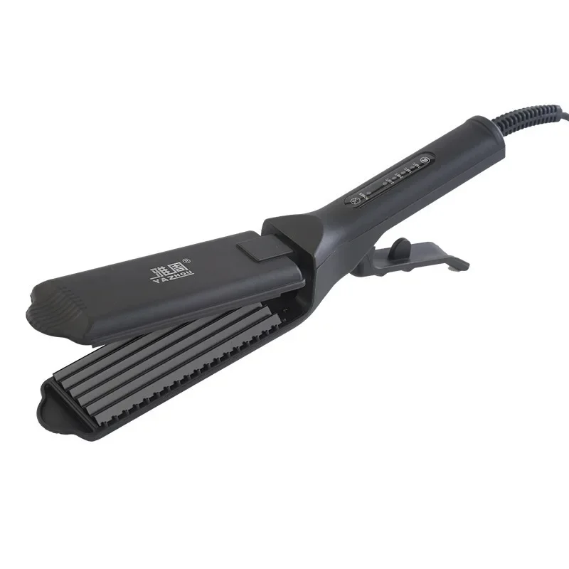 Electric Hair Clippers Yazhou Four Gears Temperature Control Flat Hair Drying Iron Corn Rolling Styling Tool Root Volumizin