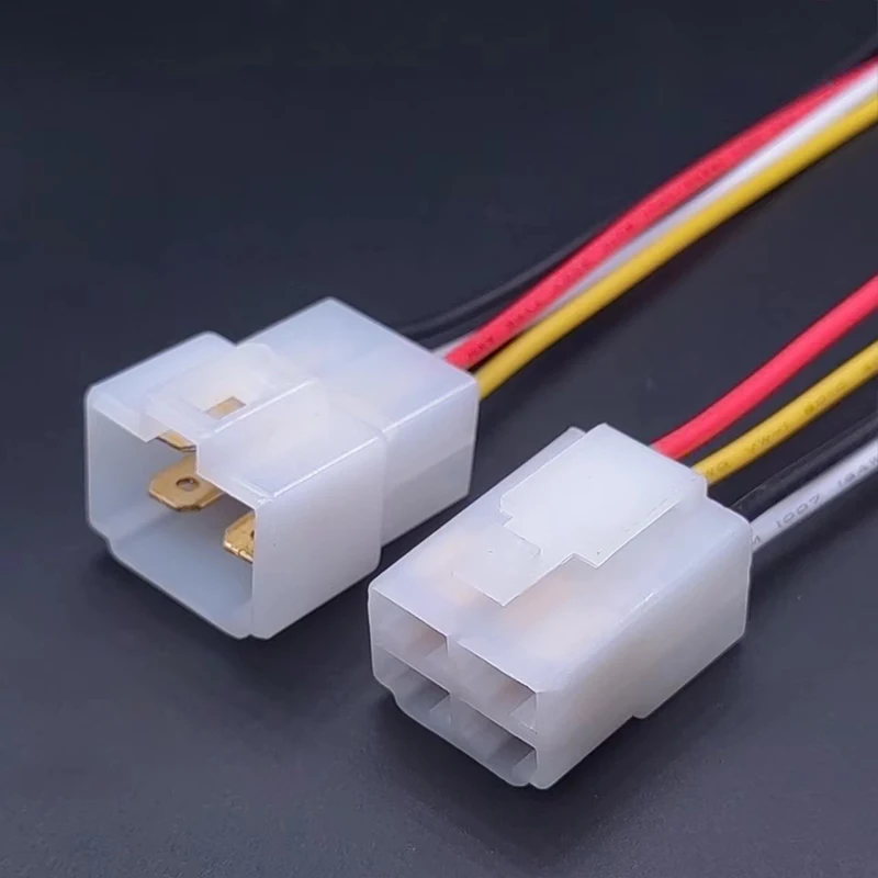 1Set 6.3mm 1/2/3/4/6/8/12P/14 pin Automotive 6.3 Electrical Wire Connector Male Female Cable Terminal Plug Kits Ebike Car