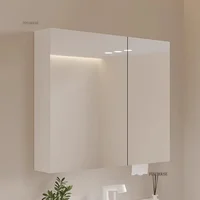 Bathroom Wall Mounted Mirror Cabinet Modern Smart Bathroom Cabinets with Mirror Creative Bathroom Storage Cabinet Home Furniture 3