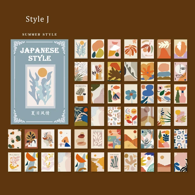 Mr.paper 12 Design Memo Pad Loose Leaf Retro Style Medieval Box Writing Label Office Accessory Stationery School Supplie J