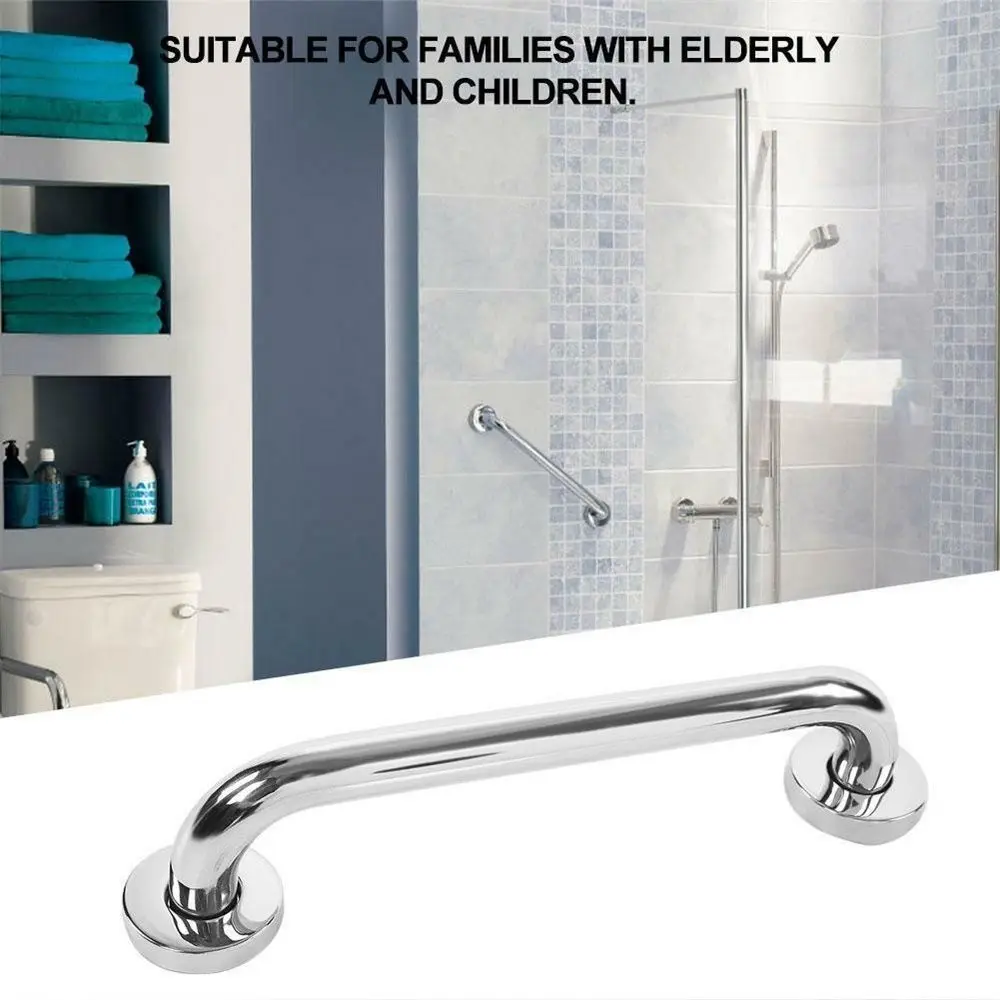 Safety Handrail 30/40/50cm Safety Hand Rail. Towel Rack Support Handle Stainless Steel Disability Handle Tub