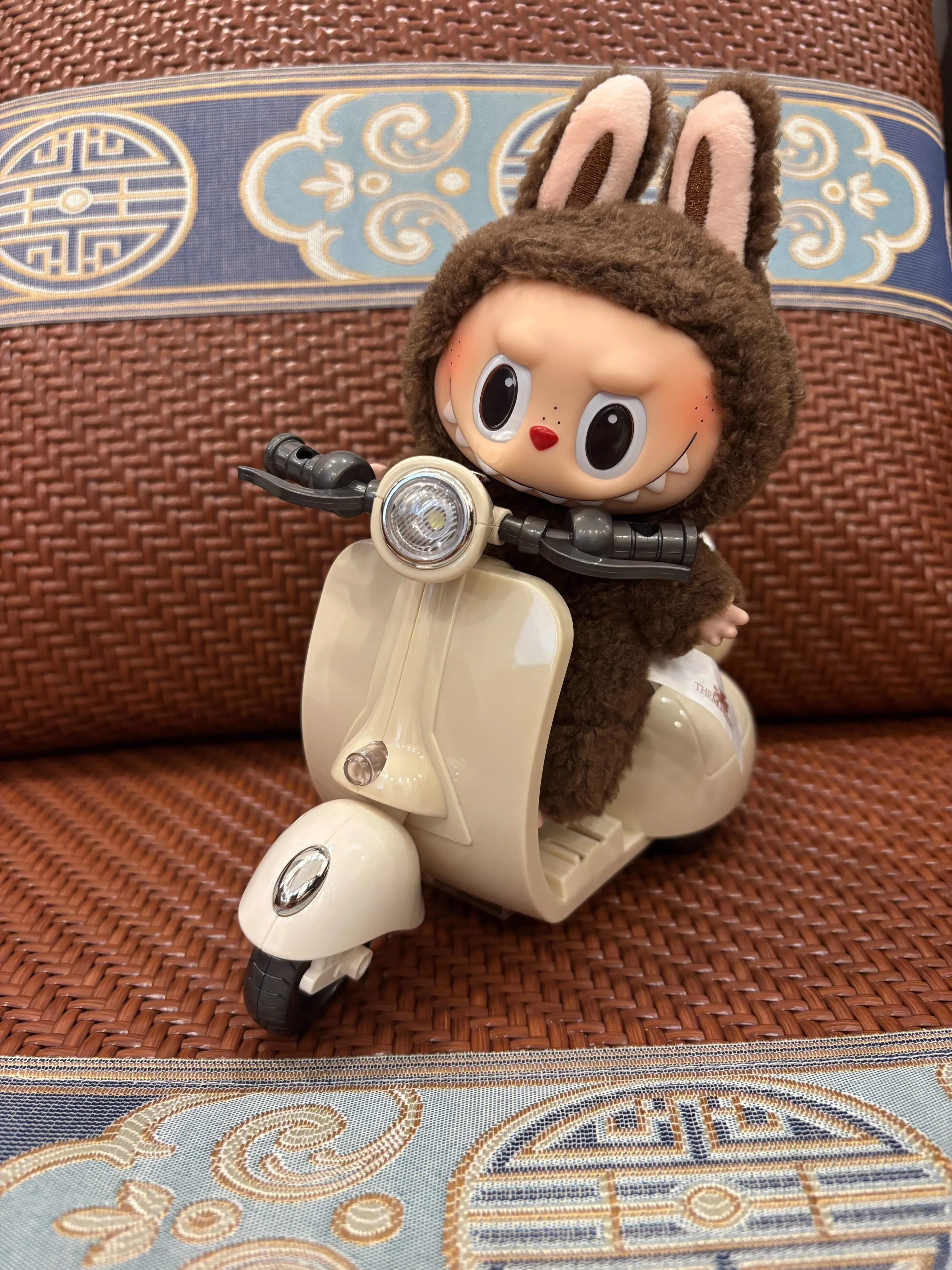 2025 Labubu Doll Mini Electric Motorcycle labubu Doll Accessories