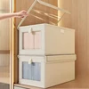 Clothes Organizer with Clear Cover Large Capacity Clothing Storage Box Oxford Cloth Jeans Underwear Bra Socks Wardrobe Organizer 5