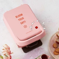 Lovely Cherry Blossom Powder Sandwich Breakfast Machine, Household Multi-function Edge Toaster Light Food Machine, Bread Maker 1