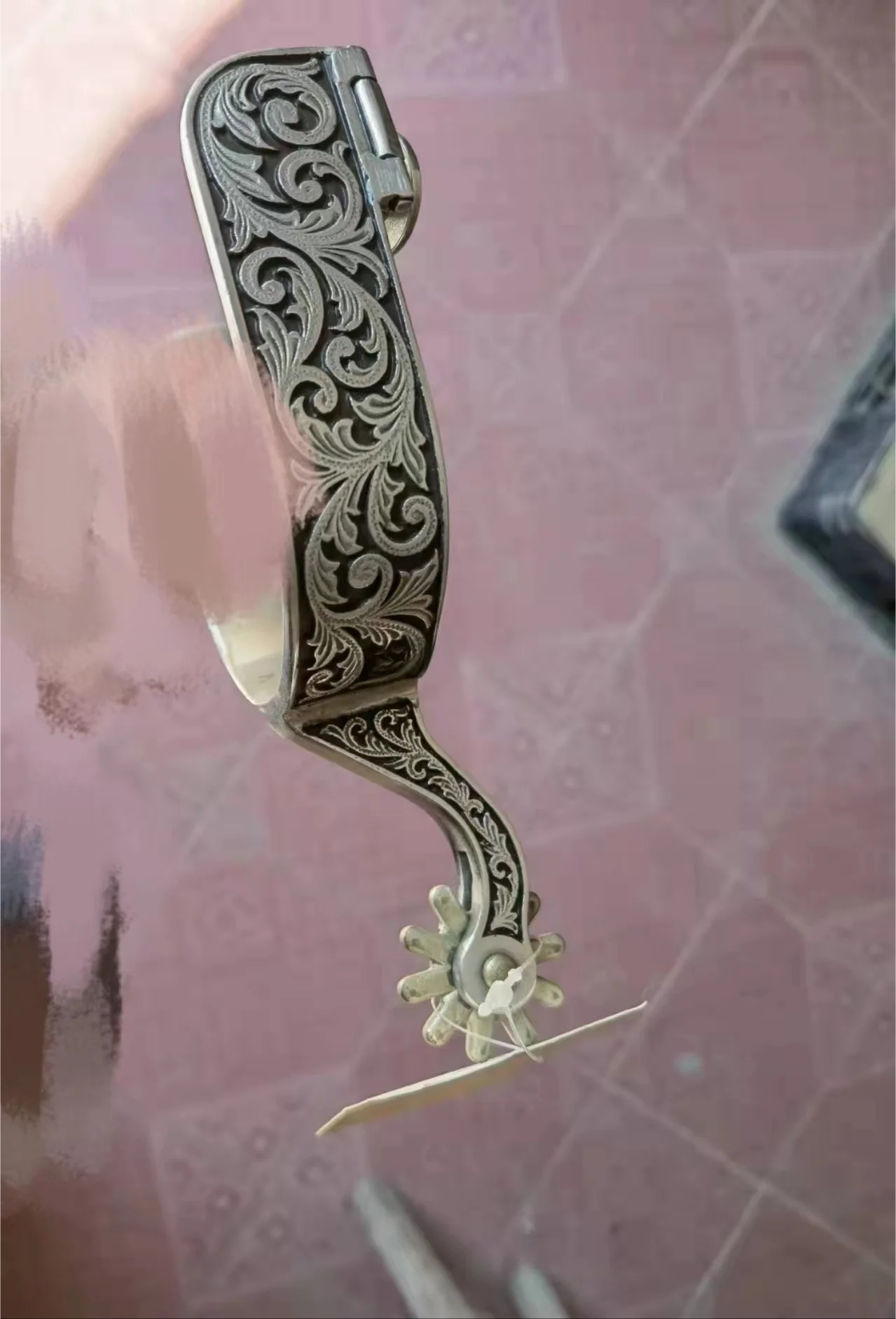 Horse Riding Spurs for Women, Lady's Stainless Steel Spurs, Fashion Design