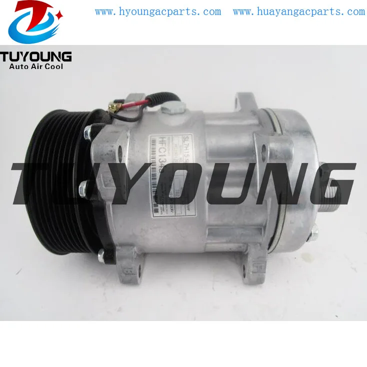 

China factory wholesale Sanden SD7H15 car AC compressors for Peterbilt Kenworth SD7H15 8022